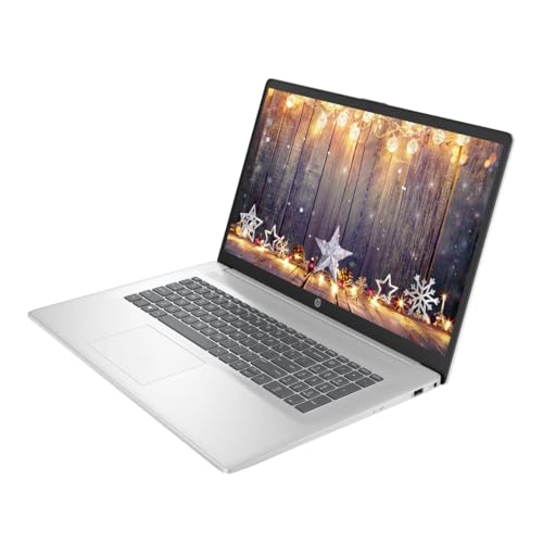 HP 17.3" Touchscreen Business & Student Laptop Computer, 64GB RAM 2TB SSD, AMD Ryzen 5, 1600 x 900 Display, Windows 11, PLUSERA Earphones, Silver - Image 4