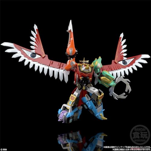 BANDAI Shokugan Modeling Project Hyakuju Sentai Gaoranger SMP GaoIcarus Model Kit Set - Image 6
