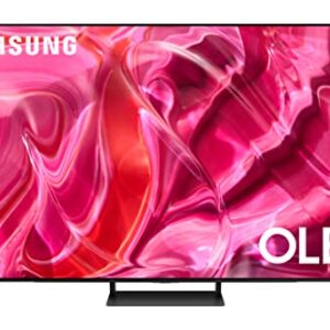 SAMSUNG 77-Inch Class OLED 4K S90C Series Quantum HDR, Dolby Atmos Object Tracking Sound Lite, Ultra Thin, Q-Symphony 3.0, Gaming Hub, Smart TV with Alexa Built-in (QN77S90C, 2023 Model)
