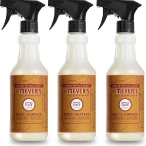 MRS. MEYER\’S CLEAN DAY All-Purpose Cleaner Spray, Limited Edition Apple Cider, 16 fl. oz – Pack of 3