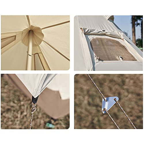 YXLUJYY Camping Tent Waterproof Instant Tent 4-6 Person, Family Cabin Tents, 2 Rooms, Portable Instant Tents with Removable Rainfly, Automatic Tent for Camping Hiking Mountaineering - Image 7