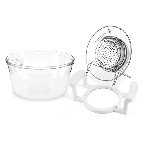 Air Fryer 6L Oven Visible Home Use Air Fryer type Oven Multifunctional Small 6L Glass Electric Fryer - Image 2