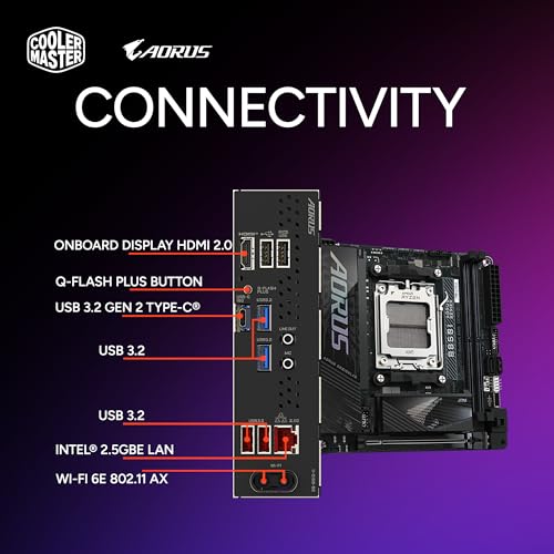 Cooler Master NR2 Pro Mini ITX – Intel Ultra 7 265KF 3.9GHz (5.5 GHz Turbo) | RTX 5080 16GB | Gigabyte Z890I AORUS Ultra | 32GB DDR5 6000MHz | 2TB Gen4 M.2 | WiFi| Windows 11 | 280mm AIO Gaming PC - Image 6
