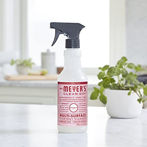 Mrs. MEYER\'S Clean Day Multi-Surface Everyday Cleaner - Peppermint Scent, Plant-Derived Formula, 16 Ounce Bottle, Pack of 3 - Image 7