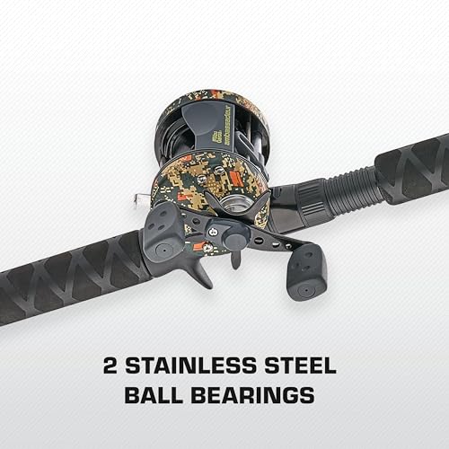 Abu Garcia Catfish Commando Round Reel and Casting Fishing Rod Combo - Image 8