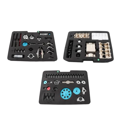 plplaaoo 4 Cylinder Engine Kit All Metal DIY Assembled Model Electric Four Cylinder Engine Mechanical Car Toys for Kids Adults Collectors Aluminum Alloy Stainless Steel 158.5x182x117mm - Image 2
