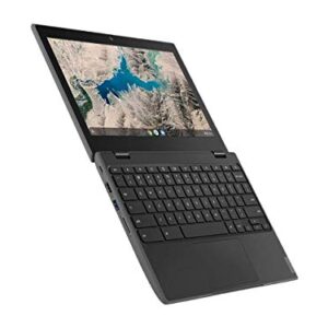 Lenovo 100E Chromebook 2ND Gen Laptop Computer, 11.6\” HD (1366 X 768) Display, MediaTek MT8173C Processor, 4GB RAM, 32GB eMMC TLC SSD, Powervr GX6250, Chrome OS, Black (Renewed)