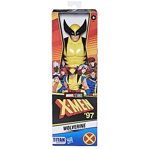 Marvel Titan Hero Series X-Men Wolverine 12-Inch-Scale Action Figure, X-Men Toys, Super Hero Toys for Kids, Ages 4 and Up - Image 2