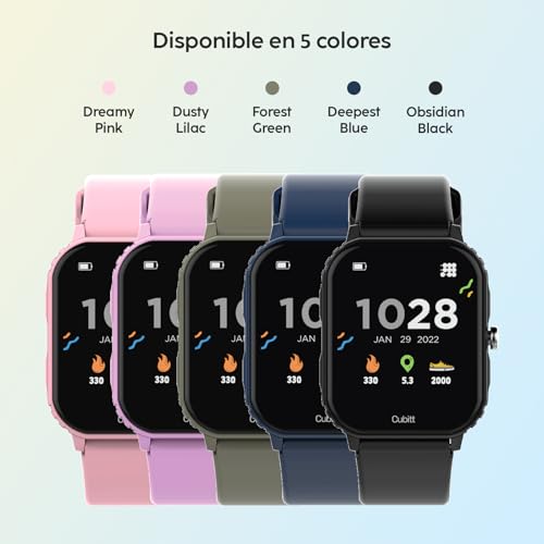 Cubitt Teens Smart Watch Fitness Tracker for Teens, with Heart Rate, Blood Pressure, Blood Oxygen, Sleep Monitor, 20+ games, Alarms, Activity Tracker 1.69'' HR Touch Screen, IP68 Waterproof - Image 5