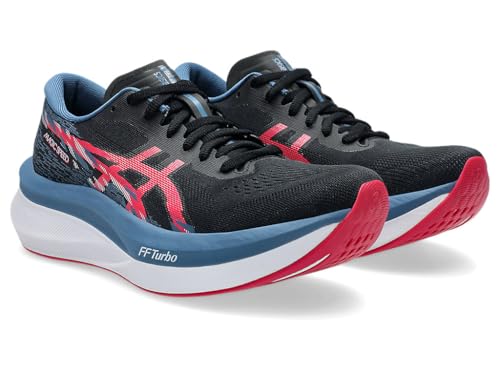 ASICS Women Magic Speed 4 Running Shoe, BLACK/WINTER SEA, 11 - Image 4