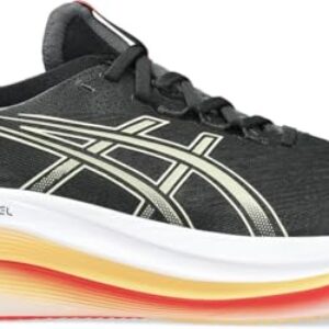 ASICS Gel-Nimbus 27 Men’s Running Shoes, Black Khaki, 51.5 EU