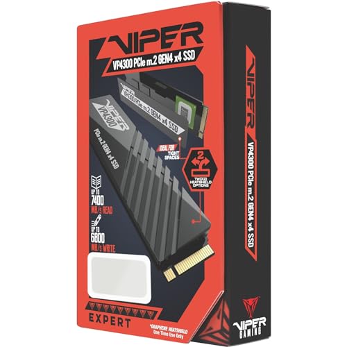 Patriot Viper VP4300 2TB M.2 2280 PCIe Gen4 x 4 Solid State Drive, Compatible with PS5 - Image 4
