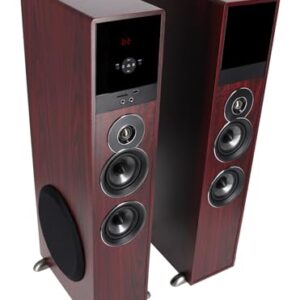 Rockville TM80C Bluetooth Home Theater Tower Speaker System+(2) 8″ Subwoofers
