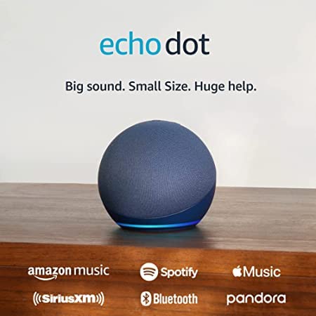 Echo Dot with Amazon Basics Smart Color Bulb - Image 3
