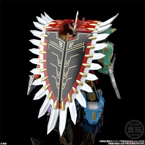 BANDAI Shokugan Modeling Project Hyakuju Sentai Gaoranger SMP GaoIcarus Model Kit Set - Image 8