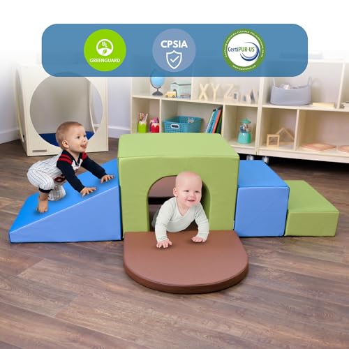 Children's Factory Cozy Woodland Climb-Up Tunnel, CF710-149, Toddler Indoor Play Equipment, Baby Climbing Toys, Foam Climbers for Preschool or Daycare - Image 4