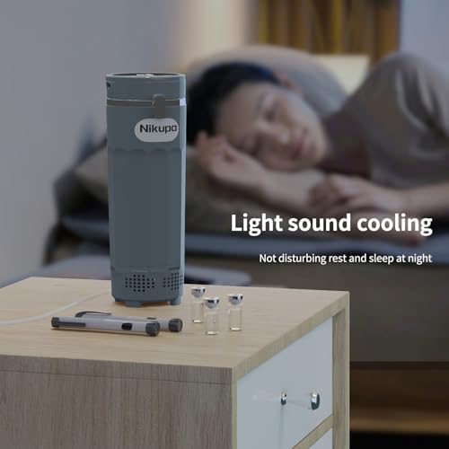 Insulin Cooler Travel Case TSA Approved, Portable Refrigerated Medical Cooler (1–7 Medication Pens), Diabetes Travel Case for Insulin (Grey) - Image 6