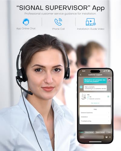 Cell Phone Booster for Home Office | Up to 2500 Sq Ft | Cell Phone Signal Booster Boosts 5G, 4G LTE for All U.S. Carriers—Verizon, AT&T, T-Mobile&More | HD Display | App Support | FCC Approved - Image 5