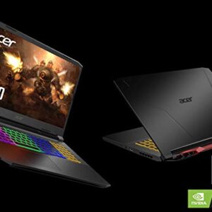acer Nitro 5 AN517-41-R3NX Gaming Laptop, AMD Ryzen 7 5800H Octa-Core CPU | NVIDIA GeForce RTX 3080 Laptop GPU | 17.3″ FHD 360Hz IPS 3ms Display | 16GB DDR4 | 1TB NVMe SSD | WiFi 6 | RGB Keyboard