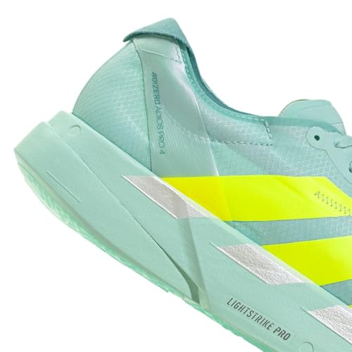 Adizero Adios Pro 4 Running Shoe - Women's, Semi Flash Aqua/Lucid Lemon/Mint Ton, 8.0 - Image 8