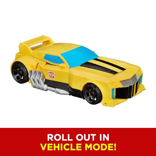 Transformers Toys Heroic Bumblebee Action Figure - Timeless Large-Scale Figure, Changes into Yellow Toy Car, 11\" (Amazon Exclusive) - Image 3