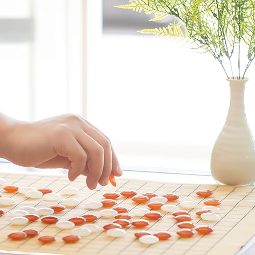 Top Natural Crystal Jade Go Board Game Set, Solid Wood Chessboards, Go Game - Weiqi, Wei Qi, Chinese Decor & Gifts, Chinese New Year Decor (Specialty) - Image 2