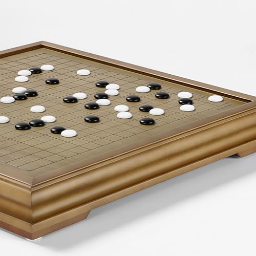 Top Natural Crystal Jade Go Board Game Set, Solid Wood Chessboards, Go Game - Weiqi, Wei Qi, Chinese Decor & Gifts, Chinese New Year Decor (Jujube Wood jar) - Image 5