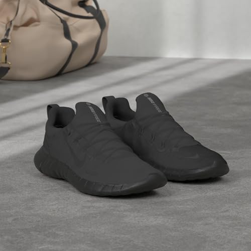 Nike Mens Free Run 5.0 Running Shoes Black/Black Size 10.5 - Image 2