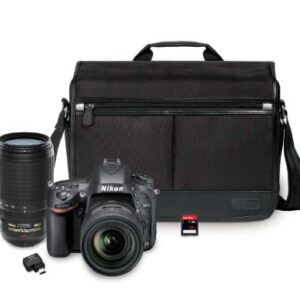 Nikon D610 24.3 MP CMOS FX-Format Digital SLR Camera Bundle with 24-85mm and 70-300mm Nikkor VR AF-S Lenses