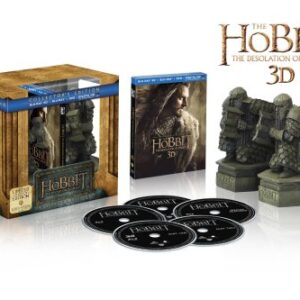 The Hobbit: The Desolation of Smaug Limited Edition with Book Ends (Blu-ray 3D + Blu-ray + DVD)