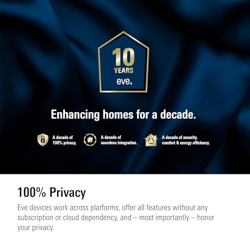 Eve Energy (Matter) 2 Pack – Smart Plug, App and Voice Control, 100% Privacy, Matter Over Thread, Works with Apple Home, Alexa, Google Home, SmartThings, Requires Thread Border Router - Image 8