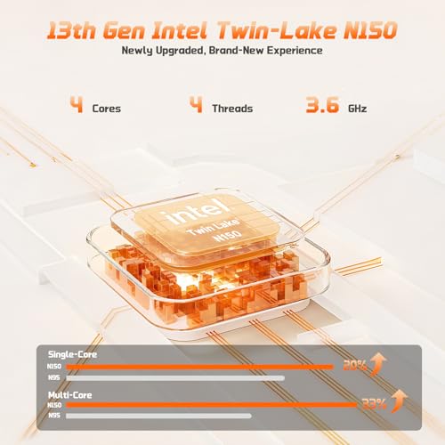 NIMO 15.6" IPS FHD-Student-Laptop, 16GB RAM 1TB SSD Intel N150(Beat i3-10110U, Up to 3.6GHz) Computer with 65W Type-C, Fingerprint, Backlit Keyboard, Wi-Fi 6, BT5.2, for Business and Home - Image 2