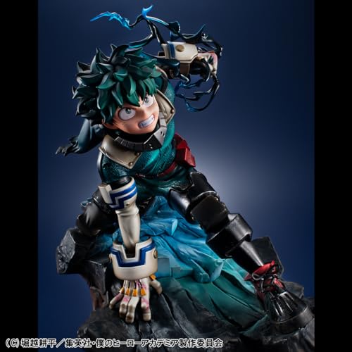 Megahouse, Izuku Midoriya My Hero Academia Lucrea Action Figure, 18 cm, Multicolor MH840975, Collectible Figure, Optima for Anime Fans - Image 7
