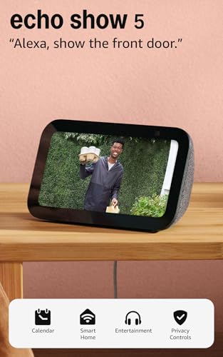 Like-New Amazon Echo Show 5 (newest model), Smart display with 2x the bass and clearer sound, Charcoal - Image 8