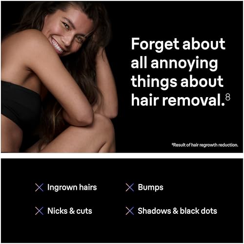 Braun Smart IPL, Vogue’s Best Hair Removal Device, Skin i·Expert Pro 7: at Home Laser Hair Removal, Permanent Visible Hair Reduction, Free App, Vanity Case, Venus Razor, 4 Smart Heads, IPL7387 - Image 9