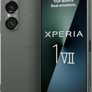 Sony Xperia 1 VII XQ-FS72 512GB 12GB Dual SIM Factory Unlocked GSM Smartphone, 5G 6.5″ 120Hz OLED Display, 48MP Camera – International Version (Moss Green)