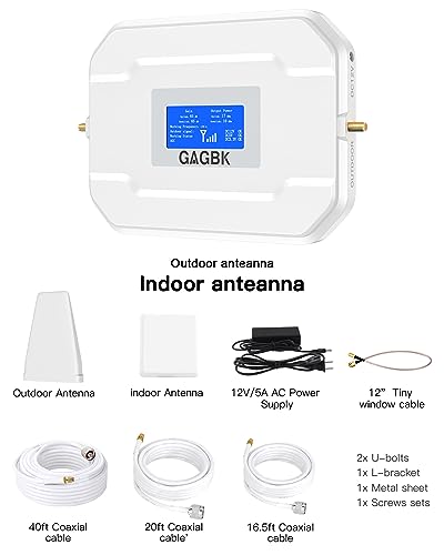 2025 Improved Cell Phone Signal Booster on Band 2/4/5/12/13/17/25/66 for 5G 4G LTE Cell Phone Booster Cell Signal Booster Cellphone Signal Booster Cellular Extender Up to 5500sqft for All U.S.Carriers - Image 6