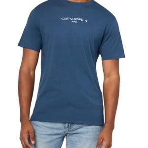 KARL LAGERFELD Paris Men’s Sportswear t-Shirt, Dark Denim, X-Large