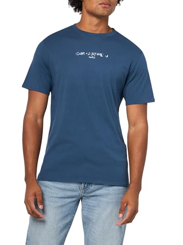 KARL LAGERFELD Paris Men's Sportswear t-Shirt, Dark Denim, X-Large