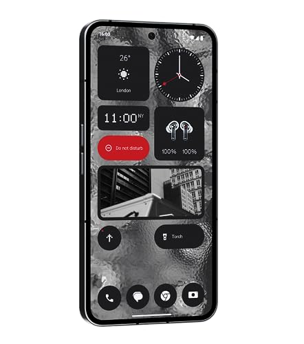 Nothing Phone 2 Smartphone Unlocked 5G Android Phone Snapdragon 8+ Gen 1 chipset, 50MP Dual Camera, 6.7'' AMOLED Display, 4700mAh Battery, NFC,12GB + 512GB,Black (No Charger) - Image 2