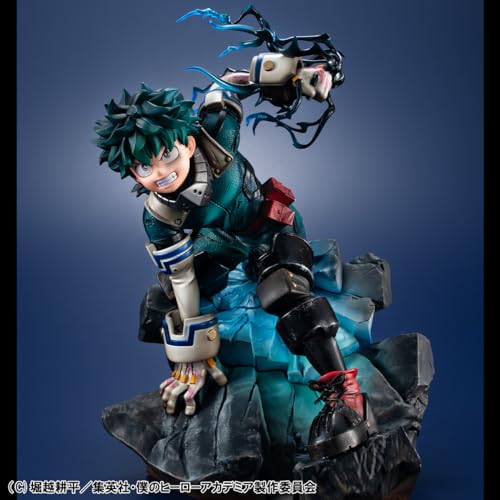 Megahouse, Izuku Midoriya My Hero Academia Lucrea Action Figure, 18 cm, Multicolor MH840975, Collectible Figure, Optima for Anime Fans - Image 3