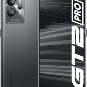 realme GT2 Pro Dual-SIM 128GB ROM + 8GB RAM (GSM Only | No CDMA) Factory Unlocked 5G Smartphone (Steel Black) – International Version