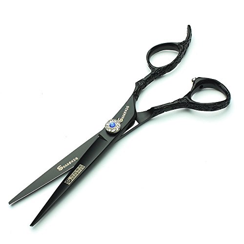 A1DFDFGOQSFG Stainless Steel Hair Scissors Japan 6 Inch Hot Professional Hairdressing Scissors Hair Cutting Scissors Barber Shears Set Hairdresser Tool Salon Equipment Kit (2 pcs) - Image 2