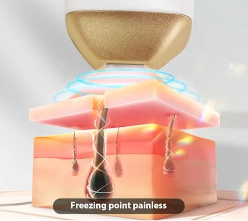 Professional Hair Removal Machine with LCD Touch Screen Display Handle, Painless Permanent Face Body Hair Remove Salon Beauty Device for Women Men - Image 7