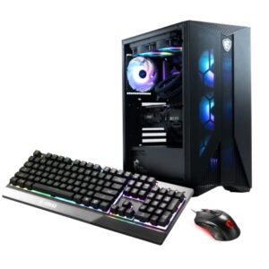 msi Aegis RS Gaming Desktop: Intel Core i7-14700KF, Geforce RTX 4070 Ti Super, 32GB DDR5, 2TB m.2 NVMe SSD, Liquid Cooling, WiFi, Keyboard & Mouse, DIY Friendly, Windows 11 Home: 14NUF7-673US