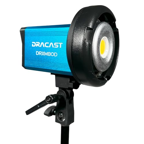 Dracast X Series M80 Daylight LED 4 Light Kit with Injection Molded Travel Case - Image 6