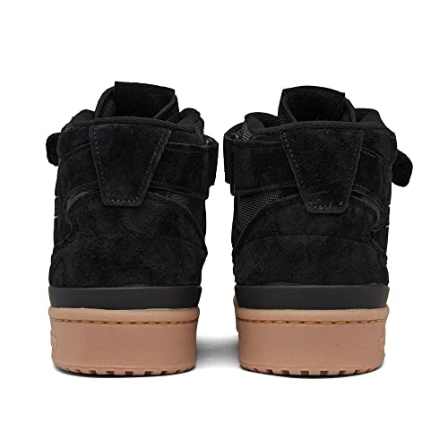Adidas Originals Unisex-Child Forum Mid Sneaker (7, Core Black/Core Black/Gum 3, Numeric_7) - Image 3