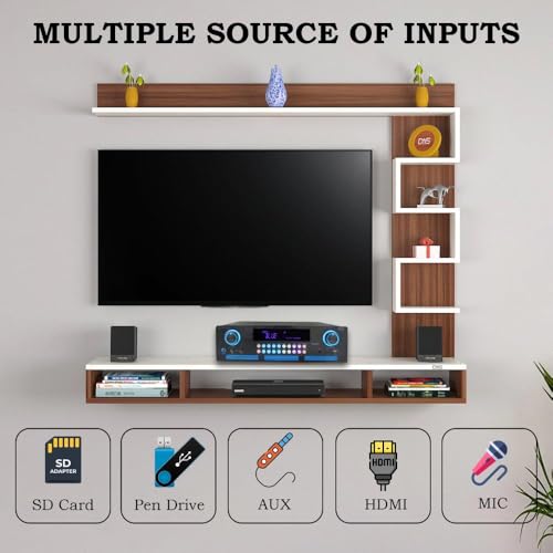 Home Theater Sound System Kit - 2000 Watts Bluetooth Amplifier w/ 4 Qty of 8" Framed Ceiling Speakers 300 W Each, 200 ft Speaker Wire & Remote for Home, Office, Commercial, Bars by Technical Pro - Image 8