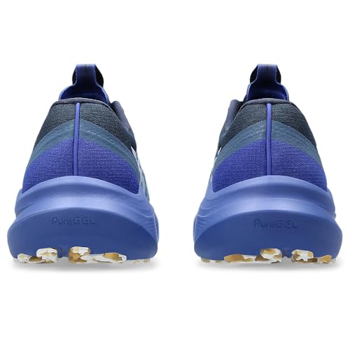 ASICS Womens Gt-2000 14 Lite-Show Running Shoes, LITE-SHOW/DARK COBALT, 8 - Image 4