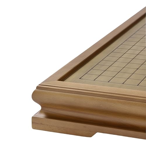 Top Natural Crystal Jade Go Board Game Set, Solid Wood Chessboards, Go Game - Weiqi, Wei Qi, Chinese Decor & Gifts, Chinese New Year Decor (Oak Barrel) - Image 3